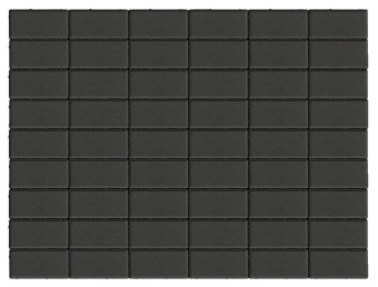 Брусчатка Лидер 40 Прямоугольник 200х100х80 мм Черный, Лидер 40