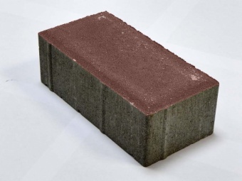 Брусчатка Лидер 40 Прямоугольник 200х100х80 мм Красный, Лидер 40