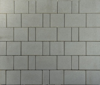 Тротуарная плитка Braer Ландхаус Серый толщина 80