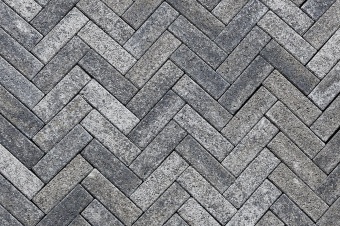 Тротуарная плитка Steingot Паркет 60 Колор-микс Блэк