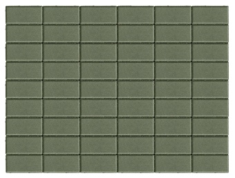 Брусчатка Лидер 40 Прямоугольник 200х100х80 мм Зеленый, Лидер 40