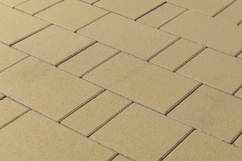 Тротуарная плитка Braer Ландхаус Песочный толщина 80