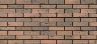 Облицовочный кирпич БАВАРСКАЯ КЛАДКА кора дуба 0,7 NF BRAER