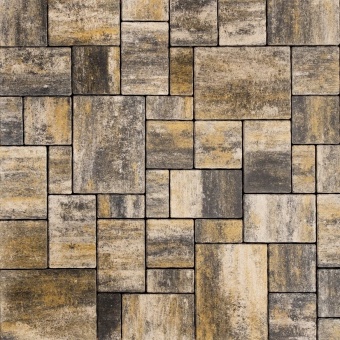 Тротуарная плитка 342 Механический завод Бавария 60 Колор Микс Байкал