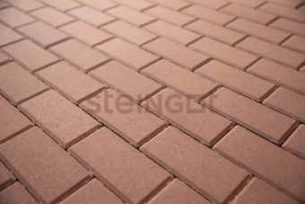 Тротуарная плитка Steingot Прямоугольник 600х300х80 серия Плиты 80 Бежевый частичный прокрас