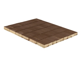 Тротуарная плитка Braer Прямоугольник Коричневый 200x100x60