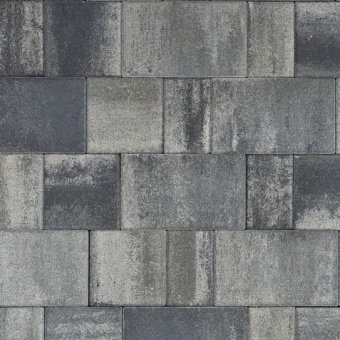 Тротуарная плитка Braer Триада Color Mix Ночь