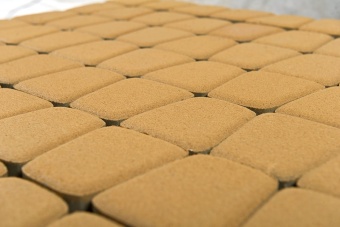 Тротуарная плитка Braer Классико круговая Медовый