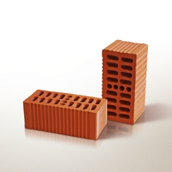 Кирпич пустотелый полуторный рифленый M-150 Мстера