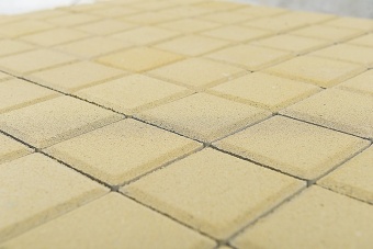 Тротуарная плитка Braer Лувр Песочный 100x100x60