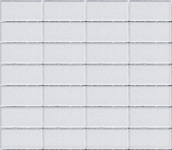 Брусчатка Прямоугольник 100х200х60 мм - Braer белый, BRAER