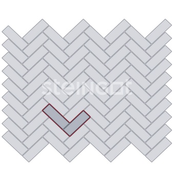 Тротуарная плитка Steingot Паркет 60