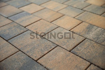 Тротуарная плитка Steingot Новый Город 100 Колор микс Хром