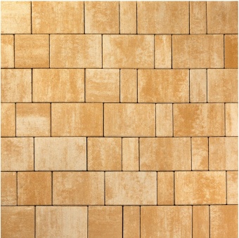 Тротуарная плитка 342 Механический завод Новый город Классик 80 Колор Микс Каракум