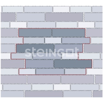 Тротуарная плитка Steingot Домино