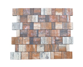 Тротуарная плитка Braer Ландхаус Color Mix Койот толщина 60