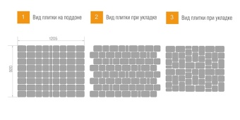 Тротуарная плитка Braer Классико круговая Серый