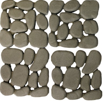 Тротуарная плитка Braer Грин Галет Серый толщина 80