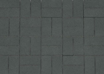 Брусчатка Каменный Век Кирпичик 200х100х60 мм. Черный, Каменный век