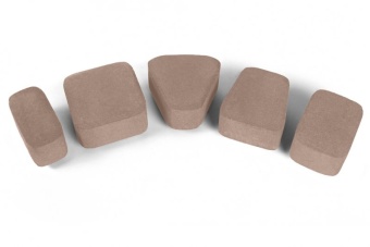 Тротуарная плитка Нобетек Классика 1КЛ6ф Бежевая 60мм