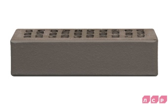 Кирпич лицевой пустотелый графитовый, поверхность гладкий ЛСР