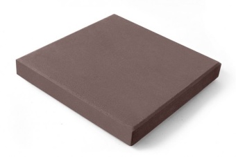 Тротуарная плитка Нобетек Квадрат 1К5ф Коричневая