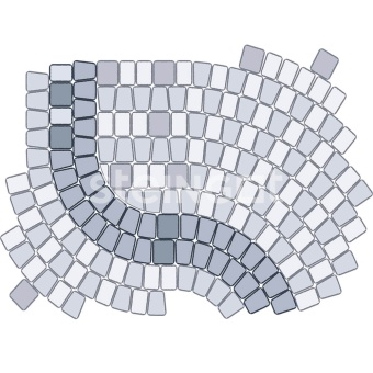 Тротуарная плитка Steingot Классика Арко серии Премиум Bianco Nero 60