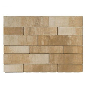 Тротуарная плитка Braer Домино Color Mix Плато толщина 60