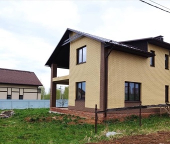 Кирпич облицовочный Слоновая кость одинарный Terex