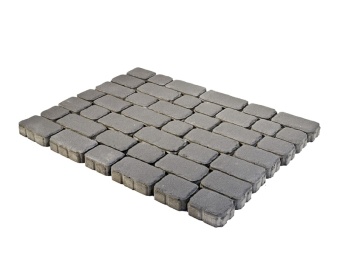 Тротуарная плитка Braer Ривьера Серый толщина 60