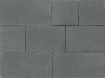 Тротуарная плитка Braer Триада Серый толщина 60