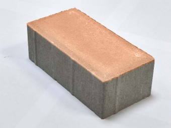 Брусчатка Лидер 40 Прямоугольник 200х100х60 мм Оранжевый, Лидер 40