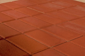 Тротуарная плитка Braer Прямоугольник Красный 200x100x40