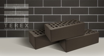 Кирпич облицовочный Какао полуторный Terex