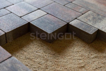 Тротуарная плитка Steingot Бавария Колор Микс Штайн Ферро частичный прокрас