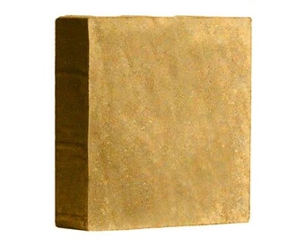 Тротуарная плитка 342 Механический завод Квадрат 300х300х80 Желтый