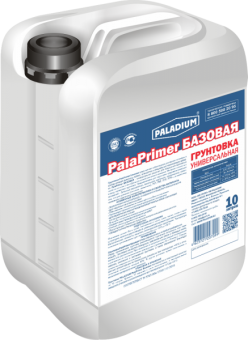 Грунтовка PalaPrimer БАЗОВАЯ, 10 л, PALADIUM