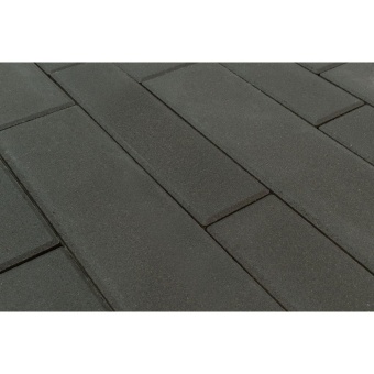 Тротуарная плитка Braer Домино Серый толщина 60