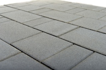 Тротуарная плитка Braer Ландхаус Серый толщина 80