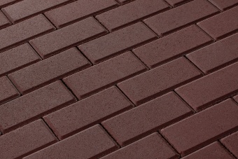 Брусчатка 342 механический завод Прямоугольник 200х100х60 мм Красный, 342 МЗ