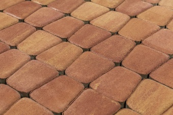 Тротуарная плитка Braer Классико круговая Color Mix Тип 10 Рассвет