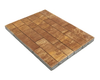 Тротуарная плитка Braer Домино Color Mix Каньон