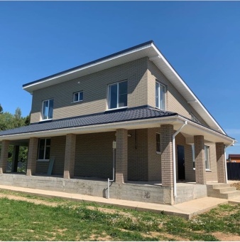 Кирпич облицовочный Серый одинарный Terex