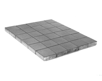 Тротуарная плитка Braer Лувр Серый 200x200x60