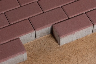 Брусчатка 342 механический завод Прямоугольник 200х100х60 мм Красный, 342 МЗ