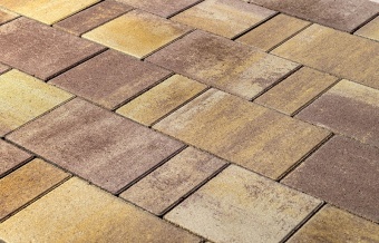 Тротуарная плитка Braer Ландхаус Color Mix Степь толщина 60