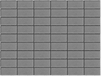 Брусчатка Прямоугольник 100х200х60 мм - Braer серый, BRAER