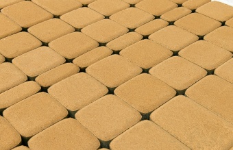 Тротуарная плитка Braer Классико Медовый