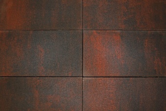 Тротуарная плитка Steingot Прямоугольник 600х300х80 серия Плиты 80 Колор Микс Клинкер частичный прокрас